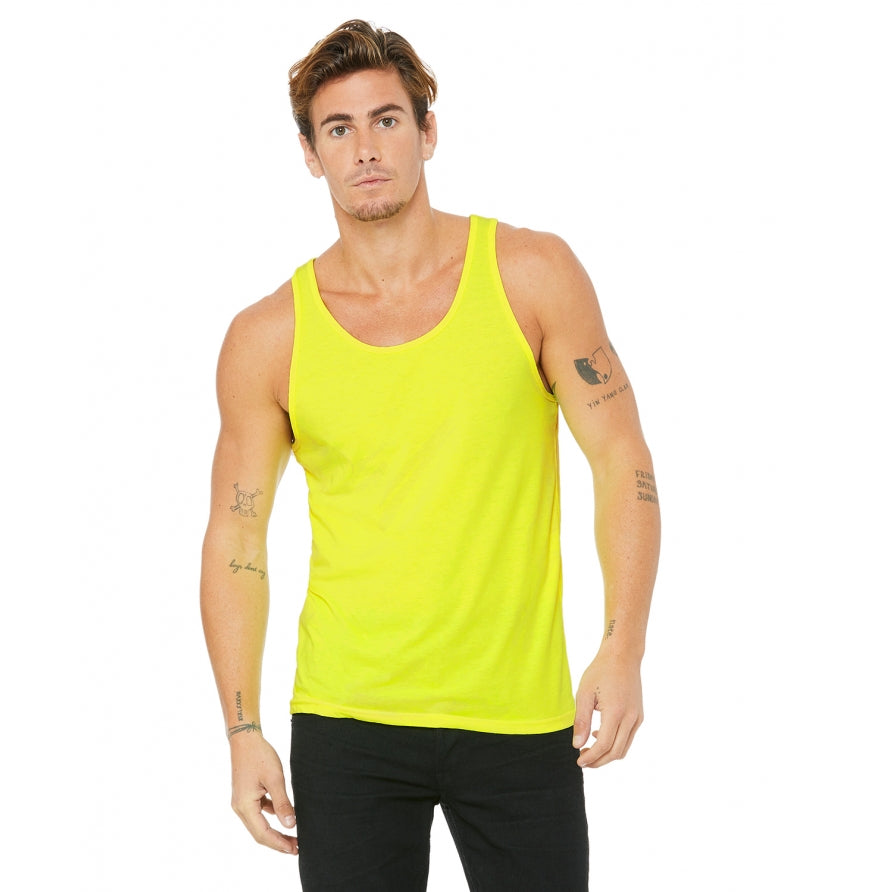 Bella + Canvas Jersey Tank Top Neons